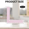 Pack of 2 Plastic Sewing Ruler, L Square Ruler, Frame