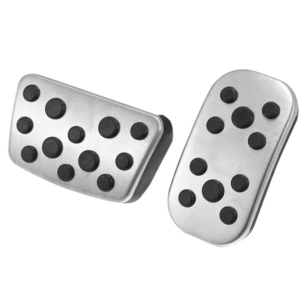 X AUTOHAUX 2 Pcs Anti Slip No Drilling Aluminum Alloy