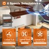 addlon Ceiling Fans with Lights, 42 Inch Low Profile Ceiling