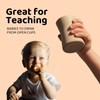 APLAINR Grip Cup, Silicone Open Training Cup for Baby and