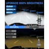 ZSTOPCL Compatible with Toyota Tundra 2000-2006 Fog Bulbs, High&Low Beam