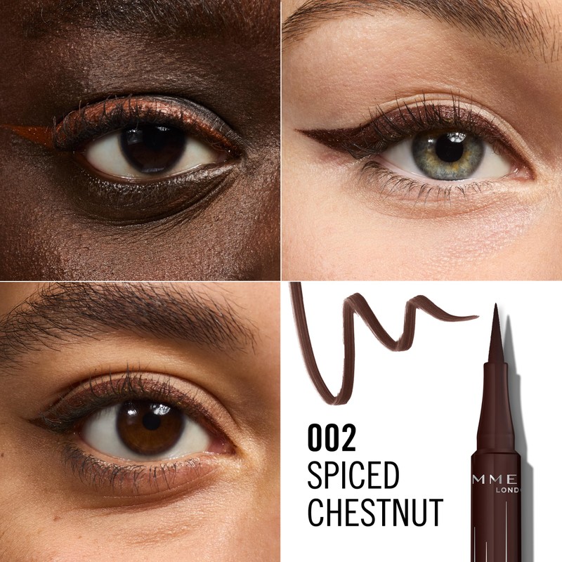 Rimmel Rimmel Wonder'Ink Precision Liquid Eyeliner Pen, 002 Spiced Chestnut,