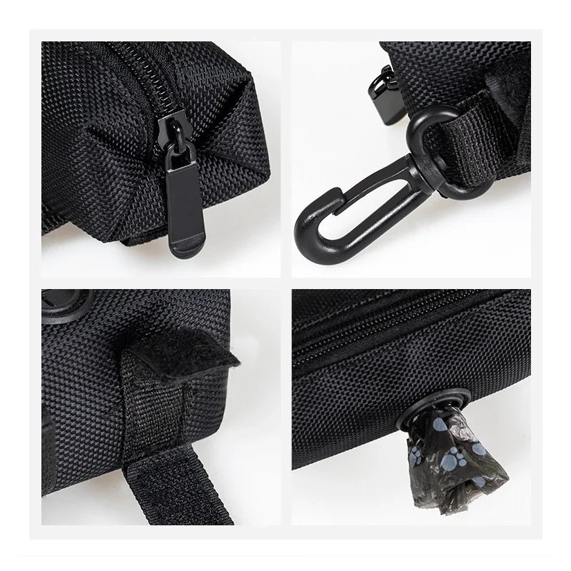 PawComfort Dog Poop Bag Dispenser – Secure Leash Attachment Clip