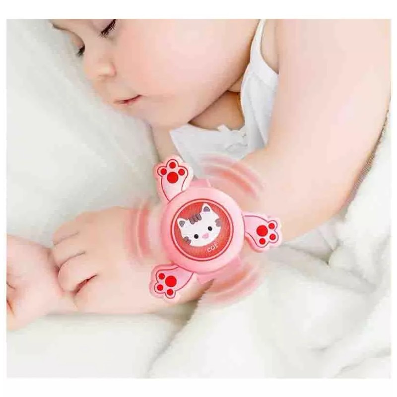 generic 5pcs Niños Bebé Pulsera Repelente No Tóxicas Exteriores