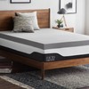 Lucid 4 Inch Bamboo Infused Memory Foam Mattress Topper -