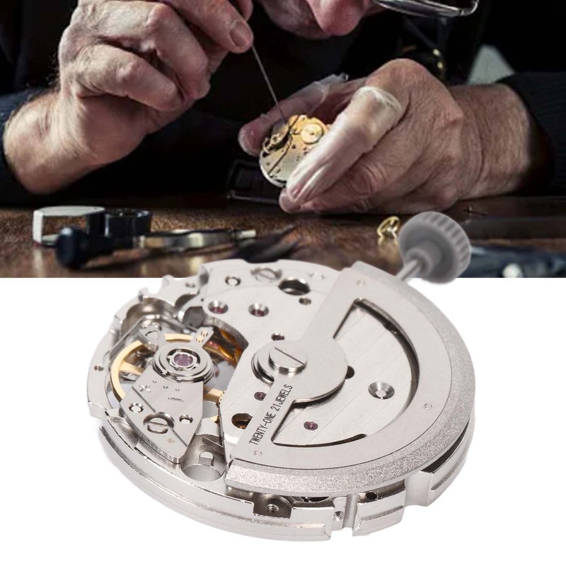 82S7 Automatic Mechanical Movement 24 Hour High Accuracy 21 Jewels