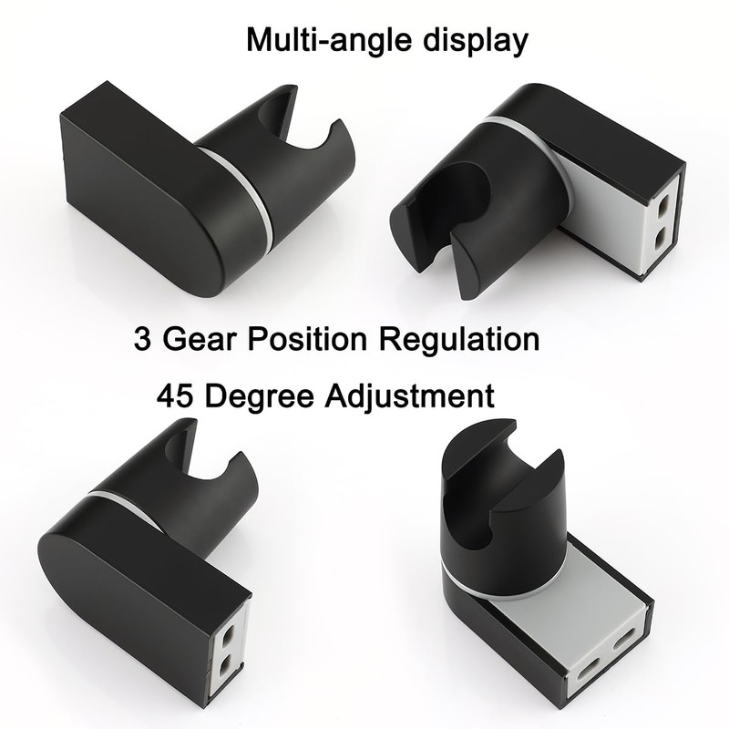 Muxios On Wall Mount Shower Bracket for Handheld Shower Head,