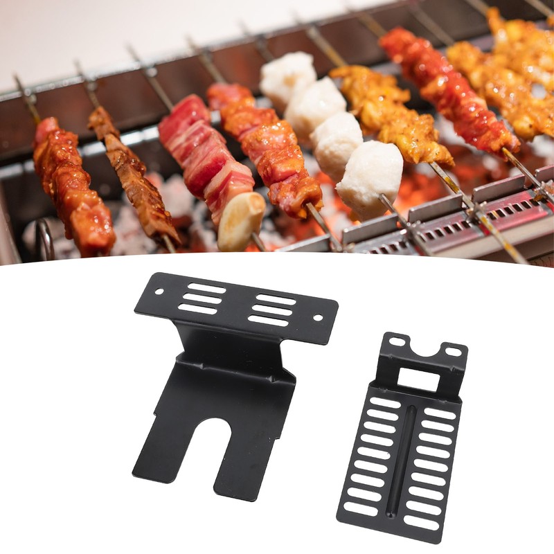 Barbecue Grill Motor Support Stainless Steel Porous Universal Electric Grill