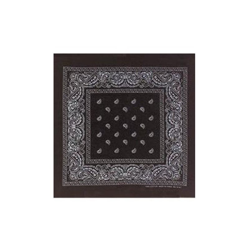 Black Bandana - Paisley