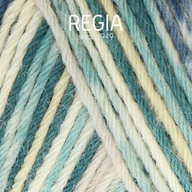 Regia 9801285-06212 Hand Knitting Yarn, 75% Virgin Wool, 25% Polyamide, Frost Colour, One Size, 375 Metres