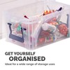 BANKERS BOX Storage Box 1L (6 Pack) - BPA-Free, Stackable