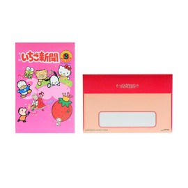 Sunstar Stationery Sanrio Characters Goods Letter Set Strawberry Newspaper 1970-1990s S8908281