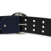 styleBREAKER 03010122 Women's Wide Belt with Hole Rivets and Round