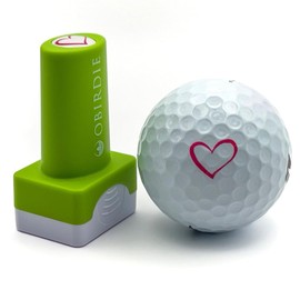 Obirdie Golf Ball Stamp (Heart)