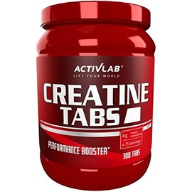 Activlab Creatine Tabs  300 Tablets  75 portions  Pomegranate  Creatine Monohydrate 4000 mg  Bodybuilding, Fitness, Cross-Fit, Weightlifting,