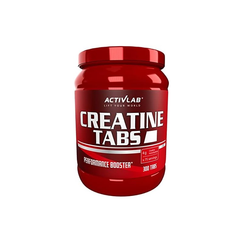 Activlab Creatine Tabs 300 Tablets 75 portions Pomegranate Creatine Monohydrate
