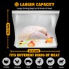Brining Bag for Turkey Under 18lbs, 2 Pack, 21.6''x19.6'', Double