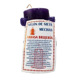 CEB Velón De 7 Mechas Arrasa Brujería
