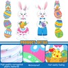 Wenqik 5 Pcs Easter Yard Signs with Stakes Outdoor Easter