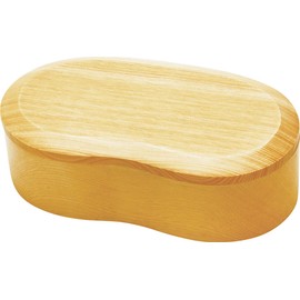 Yamako Beans 887248 Hollow Bento Box, Natural, 15.2 fl oz (430 ml)