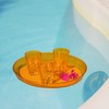 omada Design 6 Water Glasses 270 ml, Stackable, Shatterproof, Reusable,