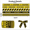5 Rolls × 3 Yards Caution Do Not Cross Ribbon