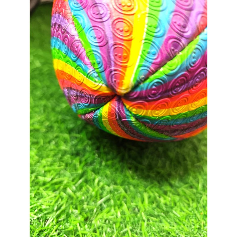 Optimum Rainbow Twster Rugby Ball - Size 4 - With