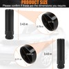Builimeer 2 Pieces - 6 & 7 Spline Lug Nut