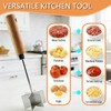 Stainless Steel Meat Chopper & Masher, 10.6 Inch Ground Beef