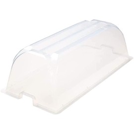 Exaco 645141-NP Balcony Raised Garden Bed Planter Protective Cover, Clear