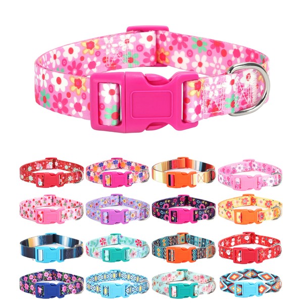 Moonpet Dog Collars for Puppy X-Small Small Medium Large Dogs