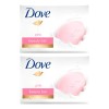 Jabón Barra Dove Pink 135g 2pz