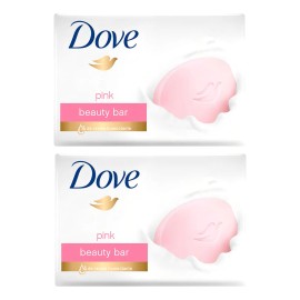 Jabón Barra Dove Pink 135g 2pz