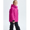GEMYSE Girl's Waterproof Ski Snow Jacket Fleece Windproof Winter Jacket
