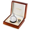 De Walden Engraved Mens 60th Birthday Pocket Watch with 60