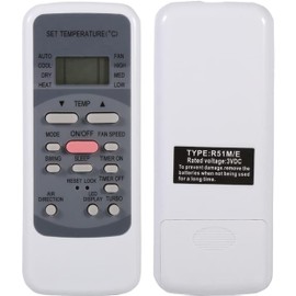 Universal Remote Control Replacement for Midea Air Conditioner (Type: R51M/E)