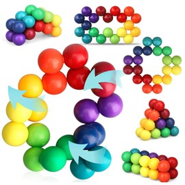 DWYYWSM Fidget Toys for Adults Kids, Sensory Toys for Kids with Autism, Puzzle Ball ADHD Small Quiet Cool Stress Toy ,Educational Ball Kids Toys,Stocking Stuffer Gift for Boy Girl 3+ Year Old