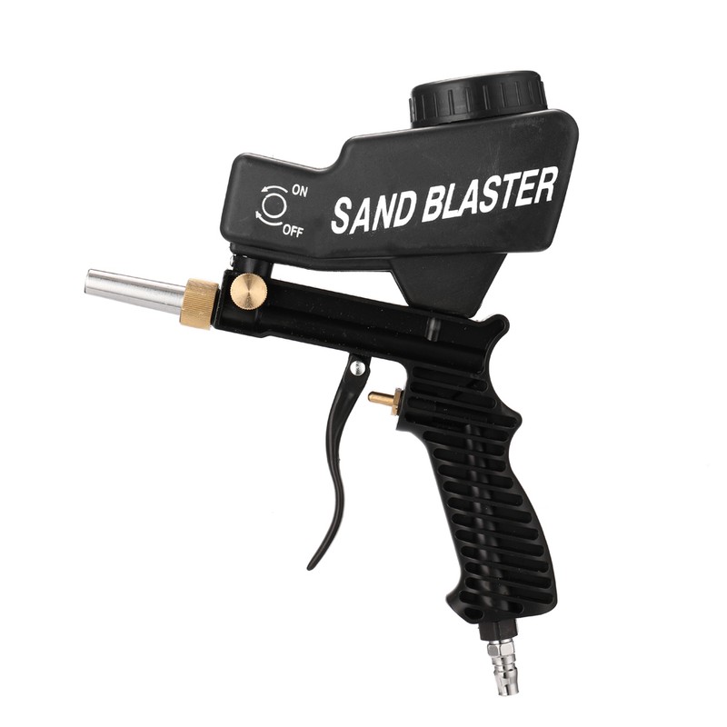 Portable Gravitation Sandblasting Machine Pneumatic Sand Blasting Set Rustproof Sandblaster