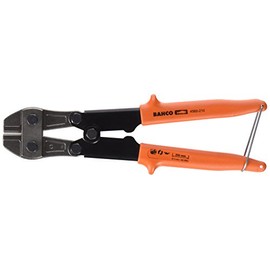 Bahco 4560-210 Diagonal Cutter with Opening/Closing Device, Black/Orange
