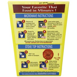 Taste of Thai Padthai Noodle Quick Meal, 5.7500-Ounce (Pack of 6)