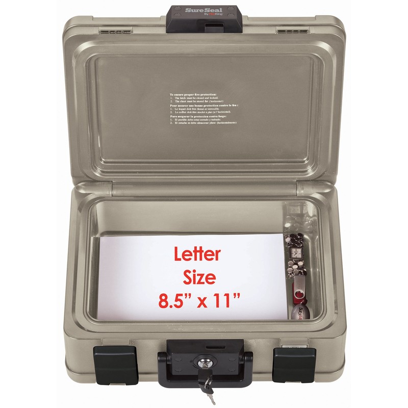 FireKing SureSeal Fire Safe with Key Lock, 1 Half Hour