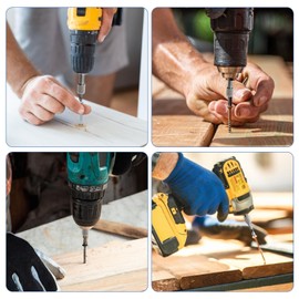 2PCS SDS Drill Bit Adapters, 6.35mm 1/4 Inch Hex Socket Drill Holder Converter SDS Socket Adaptor Set Round Shank to Hexagonal Shank Quick Change Conversion Tool for Power Drills Hammer Drills