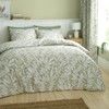 Catherine Lansfield Sorrel Leaf Reversible Single Duvet Cover Set with