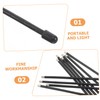 Sosoport 10pcs Internal Thread Spring Antenna for Cars Boats Airplanes