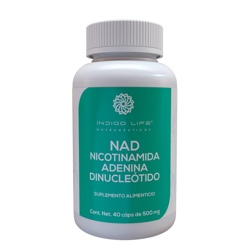 NAD (Nicotinamida Adenina Dinucleotido) 40 Capsulas Veganas de 500 mg