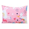 Cottonblue Cottonblue Kids Pillow and Pillowcase Set 14x19, Pink Unicorn