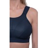 Womens High Impact Sports Bra Non Wired Plus Size Sports