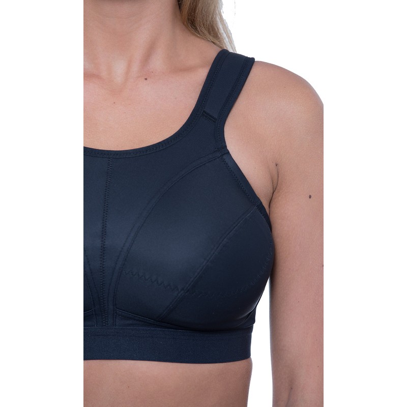 Womens High Impact Sports Bra Non Wired Plus Size Sports