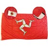 NWFlags Outdoor Heavy Isle of Man Flag 5ft x 3ft