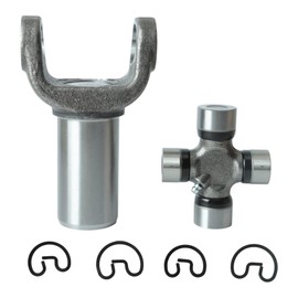 (3-3-2431X) Transmission Slip Yoke + (5-460X) U-Joint Kit for GM Turbo 400, for TH400 Transmission, for Muncie M21 M22, for 4l80E 4L85E, for Super T10, 1350 Series